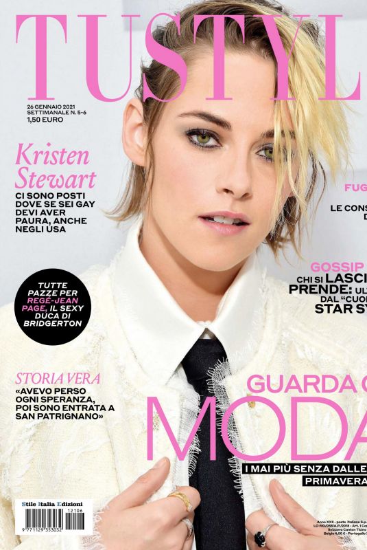 KRISTEN STEWART in Tustyle Magazine, January 2021