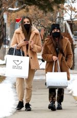 KYLE RICHARDS Out Shopping with a Friend in Aspen 01/03/2021