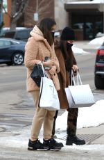 KYLE RICHARDS Out Shopping with a Friend in Aspen 01/03/2021