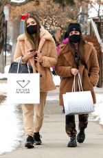 KYLE RICHARDS Out Shopping with a Friend in Aspen 01/03/2021