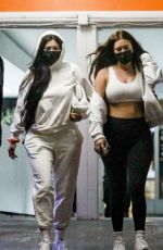 KYLIE JENNER and ANASTASIA KARANIKOLAOU Leaves a Skincare Clinic in Beverly Hills 01/22/2021