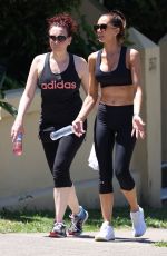 KYLY CLARKE Out Hiking with Friend in Bondi 01/25/2021