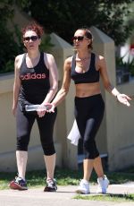 KYLY CLARKE Out Hiking with Friend in Bondi 01/25/2021