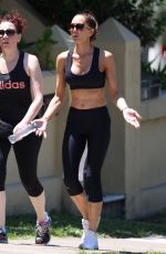 KYLY CLARKE Out Hiking with Friend in Bondi 01/25/2021