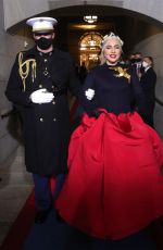 LADY GAGA Performs at 59th Presidential Inauguration in Washington, DC 01/20/2021