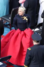 LADY GAGA Performs at 59th Presidential Inauguration in Washington, DC 01/20/2021