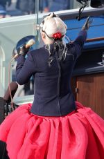 LADY GAGA Performs at 59th Presidential Inauguration in Washington, DC 01/20/2021