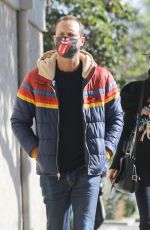 LAETICIA HALLYDAY Out and About in Santa Monica 01/24/2021