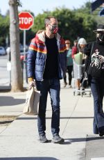 LAETICIA HALLYDAY Out and About in Santa Monica 01/24/2021