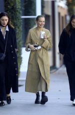 LARA BINGLE Out with Friends in Beverly Hills 01/04/2021