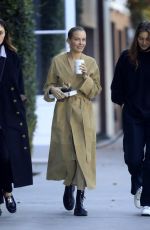 LARA BINGLE Out with Friends in Beverly Hills 01/04/2021