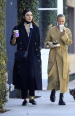 LARA BINGLE Out with Friends in Beverly Hills 01/04/2021