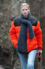 LARA STONE Out and About in London 01/22/2021