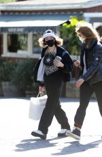 LAURA DERN and JAYA HARPER Out and About in Brentwood 12/31/2020