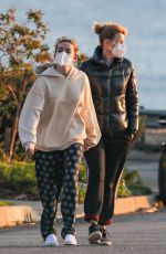 LAURA DERN and JAYA HARPER Out in Pacific Palisades 01/01/2021