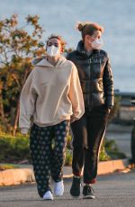 LAURA DERN and JAYA HARPER Out in Pacific Palisades 01/01/2021