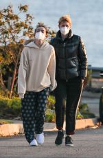 LAURA DERN and JAYA HARPER Out in Pacific Palisades 01/01/2021