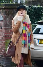LAURA WHITMORE Out and About in London 12/30/2020