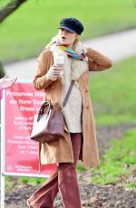 LAURA WHITMORE Out and About in London 12/30/2020