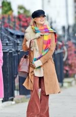 LAURA WHITMORE Out and About in London 12/30/2020