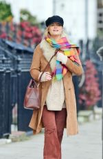 LAURA WHITMORE Out and About in London 12/30/2020