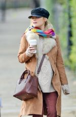 LAURA WHITMORE Out and About in London 12/30/2020