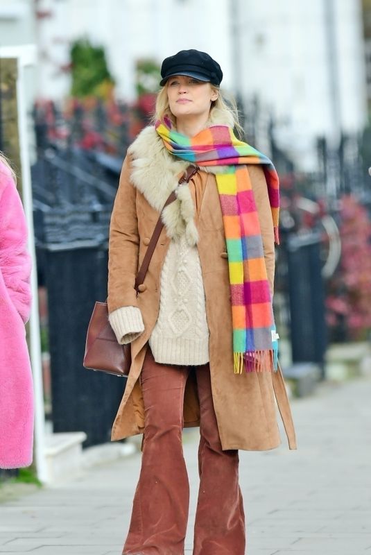 LAURA WHITMORE Out and About in London 12/30/2020