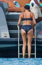 LAUREN SILVERMAN in Bikini at a Boat in Barbados 01/12/2021