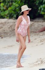 LAUREN SILVERMAN in Swimsuit at a Beach 01/10/2021