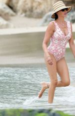 LAUREN SILVERMAN in Swimsuit at a Beach 01/10/2021