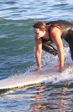 LEIGHTON MEESTER Out Surfing in Malibu 01/04/2021