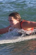 LEIGHTON MEESTER Out Surfing in Malibu 01/04/2021