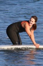 LEIGHTON MEESTER Out Surfing in Malibu 01/04/2021
