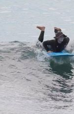 LEIGHTON MEESTER Out Surfing in Malibu 01/21/2021