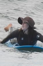 LEIGHTON MEESTER Out Surfing in Malibu 01/21/2021