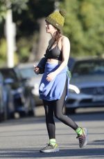 LENA HEADEY and Marc Menchaca Leaves a Gym in Hollywood 01/20/2021