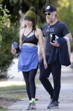 LENA HEADEY and Marc Menchaca Leaves a Gym in Hollywood 01/20/2021