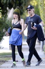 LENA HEADEY and Marc Menchaca Leaves a Gym in Hollywood 01/20/2021
