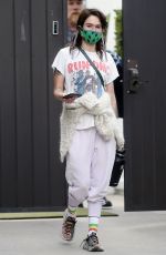 LENA HEADEY Heading to a Gym in Los Angeles 01/22/2021