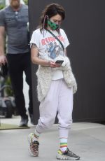 LENA HEADEY Heading to a Gym in Los Angeles 01/22/2021