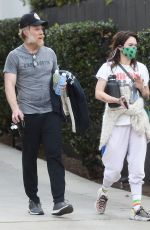 LENA HEADEY Heading to a Gym in Los Angeles 01/22/2021