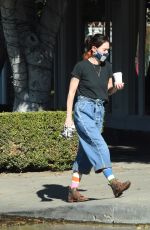 LENA HEADEY Out in Los Angeles 01/18/2021