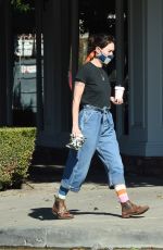 LENA HEADEY Out in Los Angeles 01/18/2021