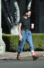 LENA HEADEY Out in Los Angeles 01/18/2021