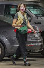LENA HEADEY Out Shopping in Sherman Oaks 01/07/2021