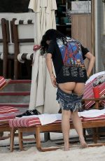 LEXY PANTERRA in Bikini at a Beach in St Barths 01/23/2021