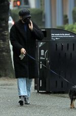 LILI REINHART Out with Her Dog in Vancouver 01/30/2021
