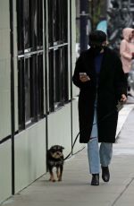 LILI REINHART Out with Her Dog in Vancouver 01/30/2021