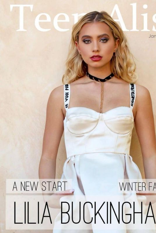 LILIA BUCKINGHAM for Teen Alist Magazine, January 2021
