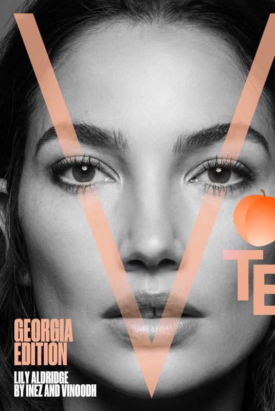LILY ALDRIDGE for V Magazine, Georgia Edition 2021